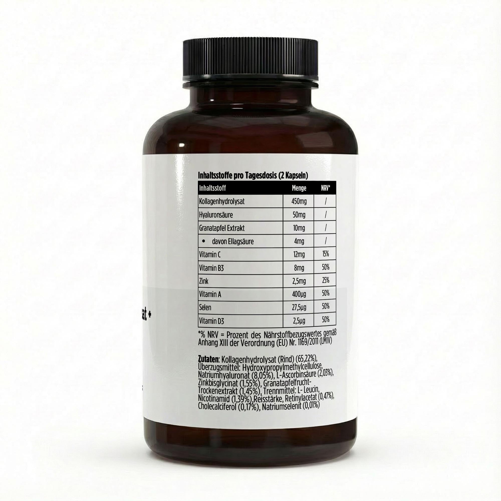 Premium Collagen Hydrolysate PLUS (3000-5000 DA) - 180 Capsules