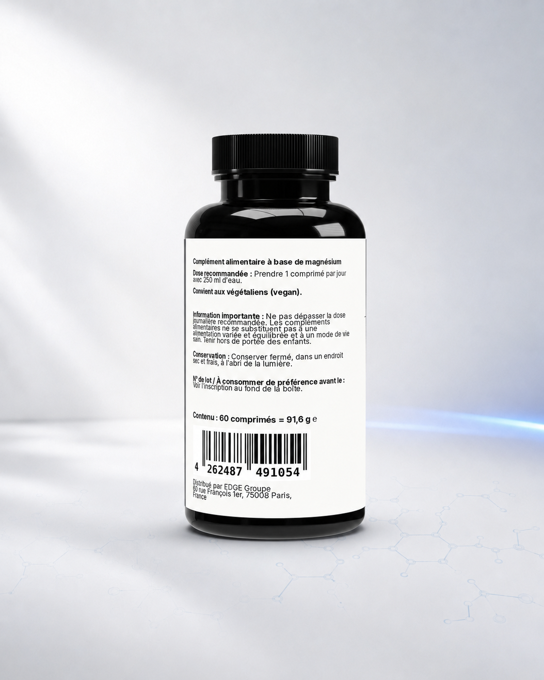 Magnesium bisglycinate 4x vecteurs